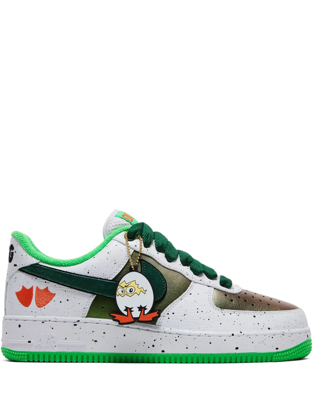 Nike X Goat Division St. Air Force 1 Low Ducks Of A Feather gg Or Duck Sneakers