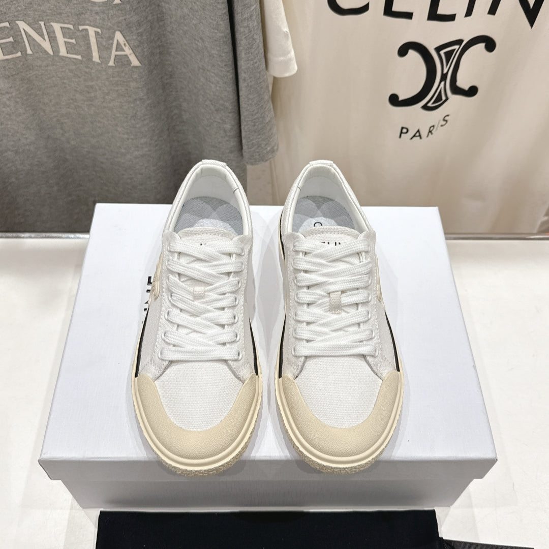 CELINE 25C Sneaker White Canvas 236758