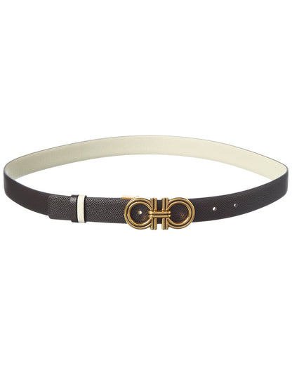 Ferragamo Gancini Reversible & Adjustable Belt