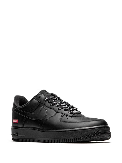 Nike X Supreme Air Force 1 Low Mini Box Logo Black Sneakers