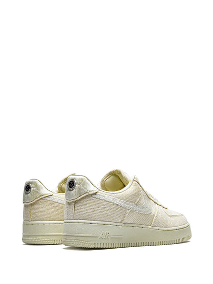 Nike X Stussy Air Force 1 Low Fossil Sneakers