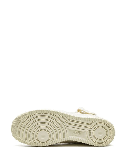 Nike X Stussy Air Force 1 Mid Fossil Sneakers