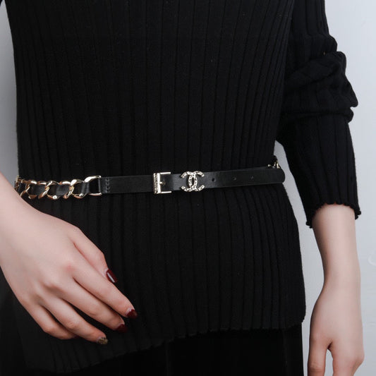 CHANEL 25S CHAIN BELT 610437