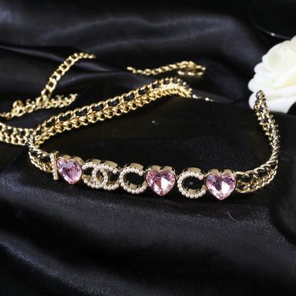 CHANEL 25S GOLD CHAIN BELT 610441