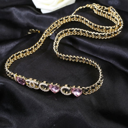 CHANEL 25S GOLD CHAIN BELT 610441