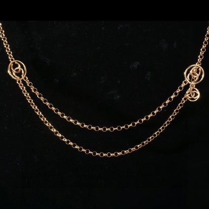 CHANEL 25S CHAIN BELT IN GOLD METAL 615892