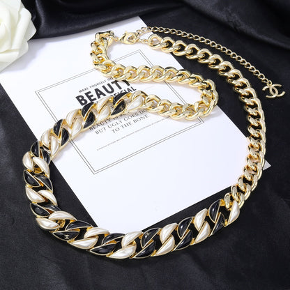 CHANEL 25S CHAIN BELT IN SILVER METALLIC 614405