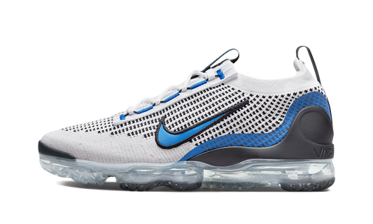 Air VaporMax 2021 Flyknit "White Black Photo Blue" DM0025 100