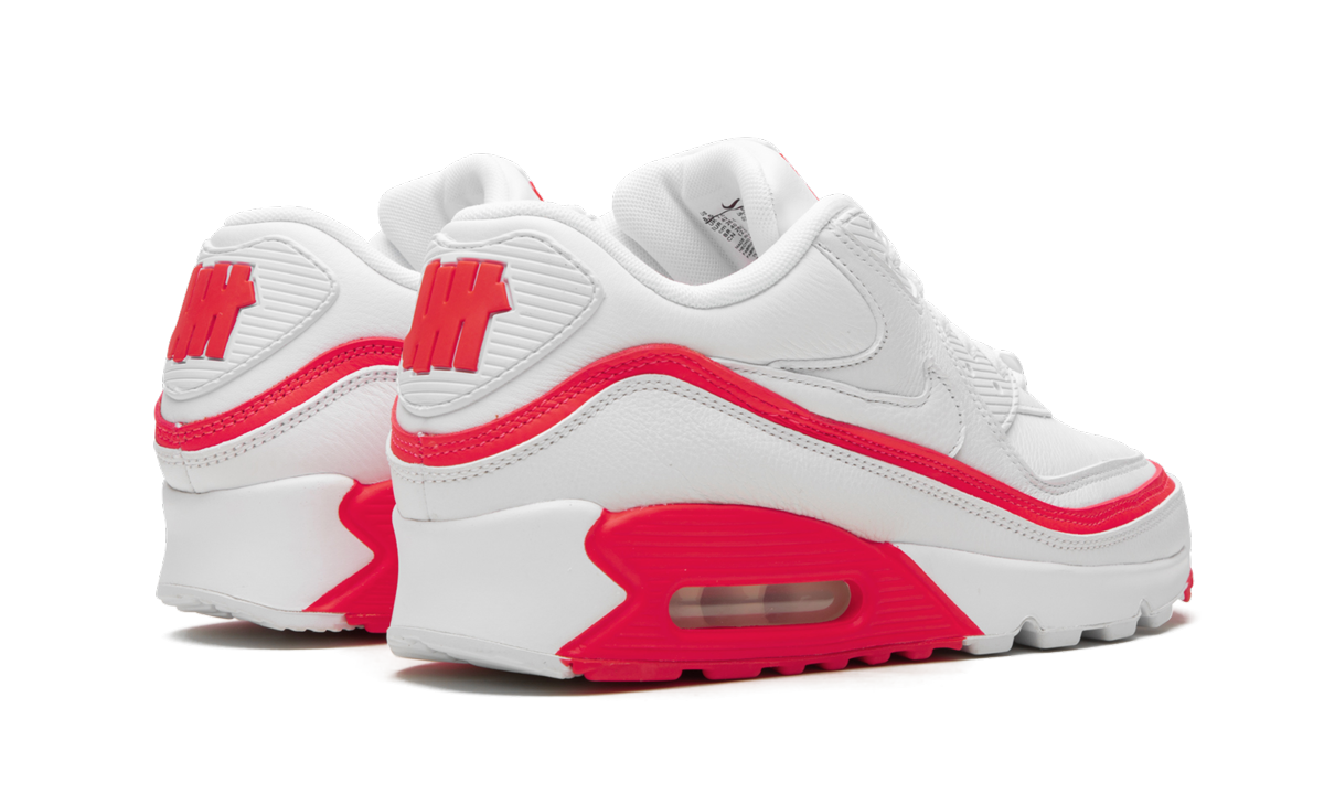 Air Max 90 / UNDFTD "Undefeated White/Red" CJ7197 103