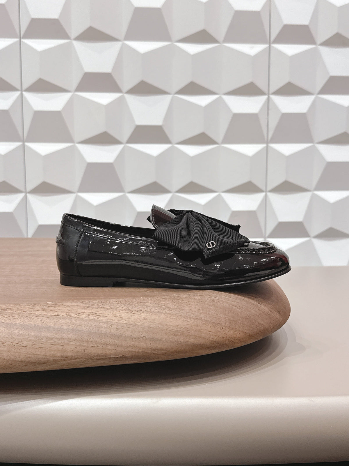 CD Diorissimo Loafer Black Patent Leather 613689