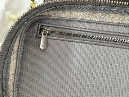 diortravel vanity 25 grey embroidery