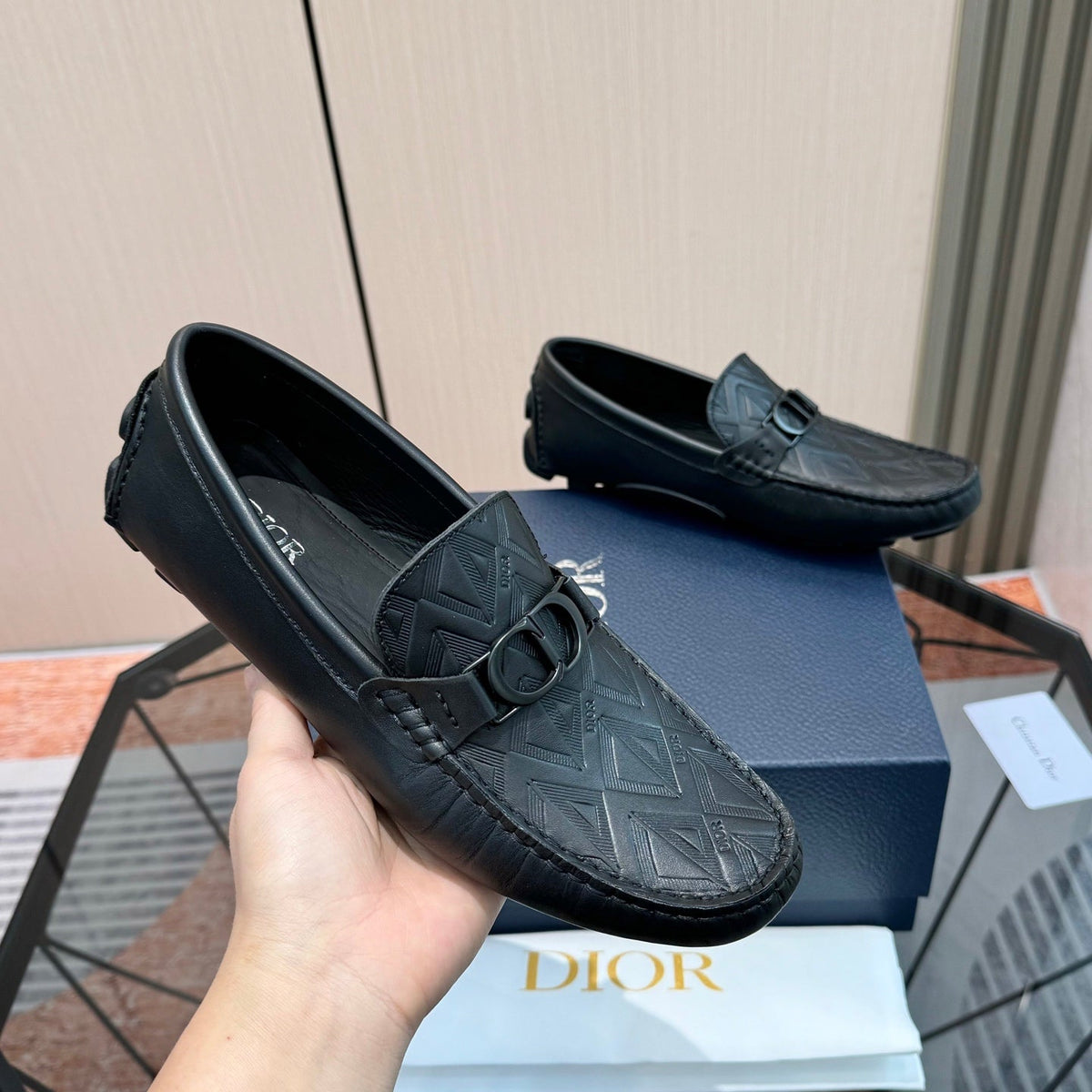 CD Odéon Men’s Loafer Black Cowhide 664122