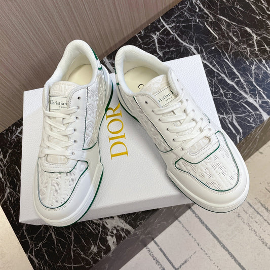 CD 26s One Sneaker White Green Calfskin 920126