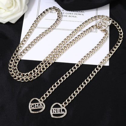 CHANEL 25S CHAIN BELT METALLIC 614471