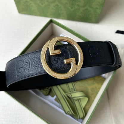 Gucci 2026 Blondie Wide Belt 40mm Calfskin