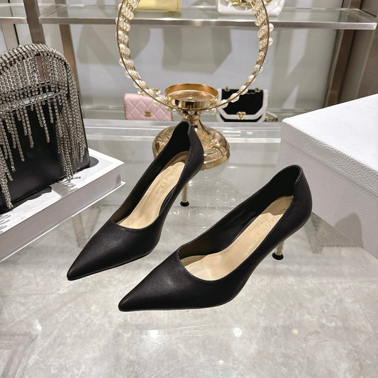 CD 26s Icon Pump 8cm Black Supple Calfskin 679845