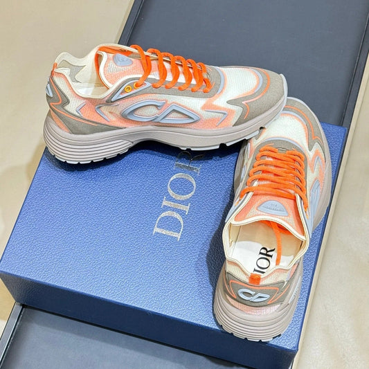 CD 26 B30 Sneaker Orange Silver Gray Mesh TPU 621819
