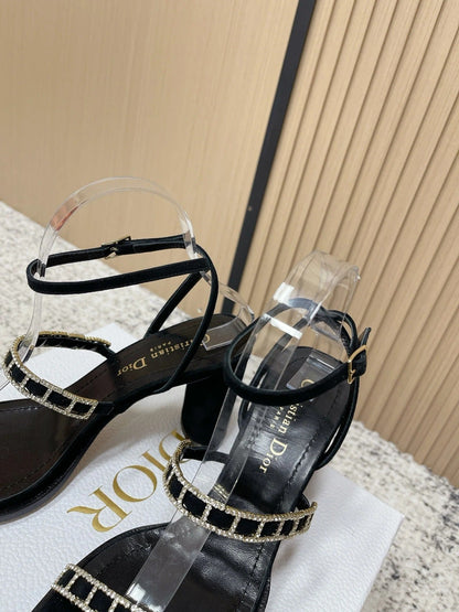 CD 26s High Heel Sandals 80 Genuine Leather 643496